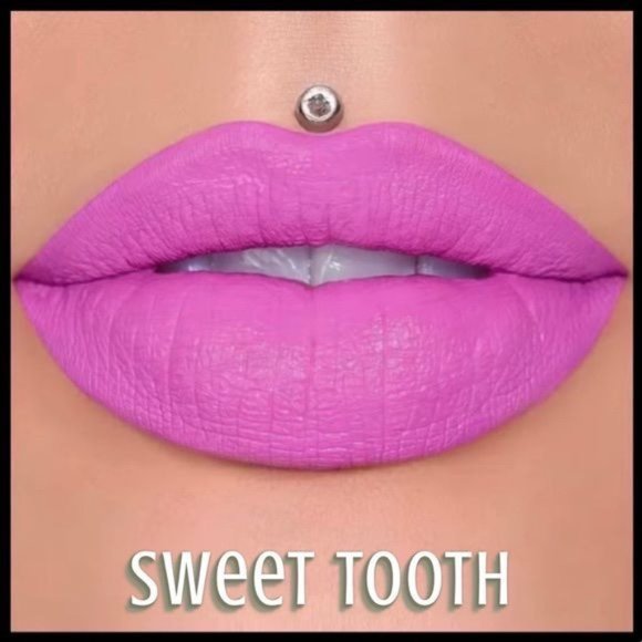 RARE NEW Mini Jeffree Star Liquid Lipstick - Sweet Tooth - Picture 1 of 6